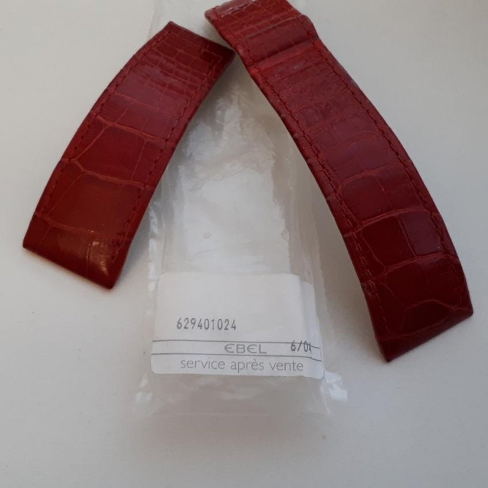 EBEL LEATHER WRIST BAND REPLACEMENT.....NEW CONDITION!